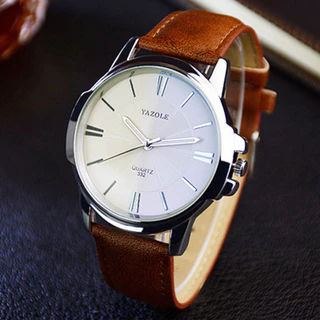 Simples versão coreana grande mostrador negócios moda relógio masculino novo estilo