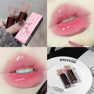 Gege Bear Sweetheart Lip Glaze Batom De Longa Duração Cor Água-Gloss Glass Student