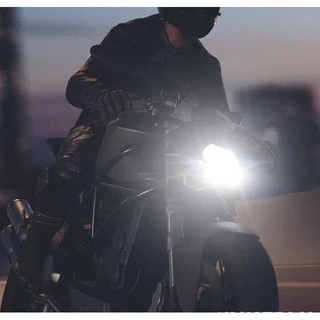 Carburador De Motocicleta Bifocal Fisheye Prato Pequeno Placa DC AC Amarelo Luz Branca Segunda Geração Edição Holofote