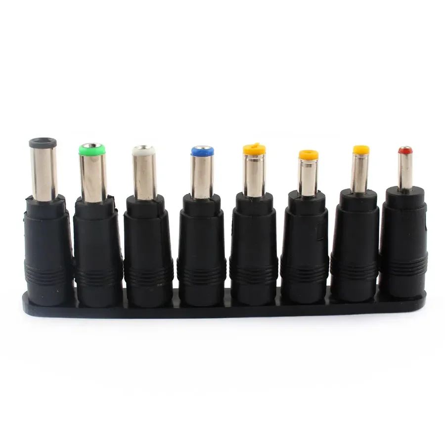 8 Conectores Adaptadores AC/DC 5,5x2,1mm Fêmea para 6,3-1,35mm ...