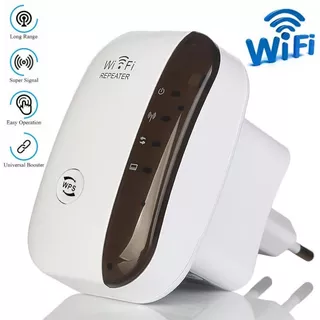 Repetidor Sem Fio WiFi Range Extender Roteador Wi-Fi Amplificador De Sinal 300Mbps Booster 2.4G Ponto De Acesso Ultraboost