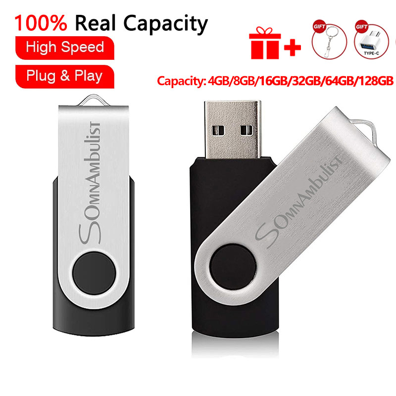 Unidade Flash USB Alta Velocidade 128GB Grande Capacidade para ...