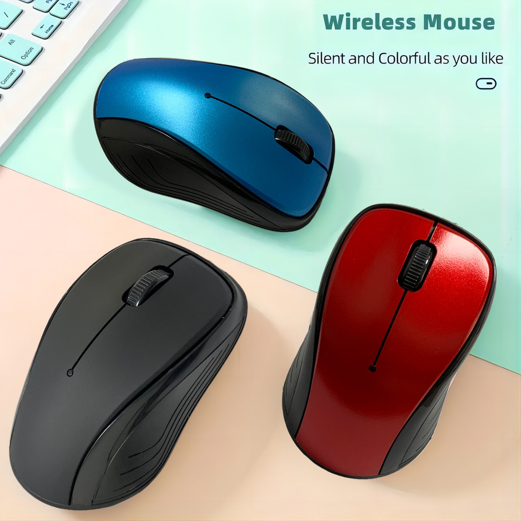 Mouse Sem Fio 2,4ghz PC Console Com Receptor USB para Laptop Windows ...