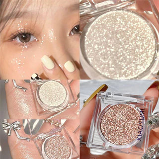 Sombra De Olhos Monocromática , De Lantejoulas Pérolas À Prova D