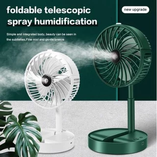 Ventilador Elétrico De Mesa Pequeno Dobrável Com Carga USB Retrátil Portátil De 3 Velocidades Mini Rede Vermelha
