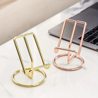 Suporte dourado para celular, estrutura de suporte para mesa, Tablet pequeno, ipad, Universal, escritório, Rack de armaz