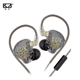 KZ EDX Lite Fones de Ouvido Com Fio HIFI Stereo Bass Music Earbuds para Jogos Esportivos PK ZSN PRO