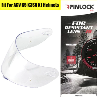 Visor Facial Completo Com Filme Anti-Embaciamento Para Capacete De Motocicleta AGV K5 K3SV K1 Capacetes Acessórios K5