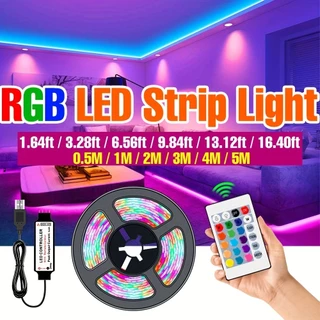 Fita LED USB RGB Colorida Com Escurecimento Remoto Ip65luz De Fundo Para Sala De Esportes À Prova D