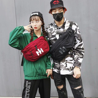 Saco De Cintura Feminino De Grande Capacidade Fanny Pack Luminoso Unisexo Hip Hop Sacos De Peito Cruzado Bolsa Fashion Banana