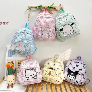 1 Peça De Mochila Sanrio/De Corpo Mão Para Meninas/Estudante Viagens/Escola