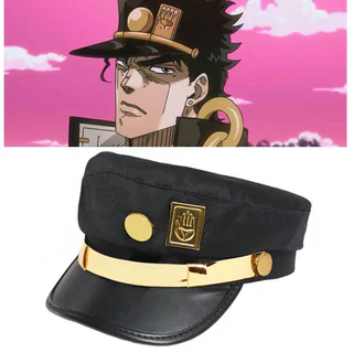 Unisex Anime Jojo's Bizarre Adventure Navy Hat Cosplay Boné Primavera Outono-Chapéus De Lazer Ao Ar Livre Acessórios De Viagem Para Mulheres Homens