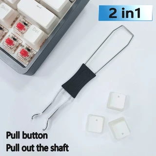 Ferramenta De Desmontagem De Chave De Teclado 2 Em 1 De Cabeça Dupla , Levantador Aço Inoxidável , Extrator Mecânico