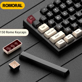 GMK Roma Keycaps CSA Perfil PBT Personalizado para Teclado Mecânico Jogo ISO 150 Teclas Tiro Duplo GMK67