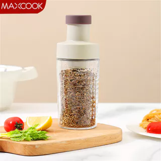 MAXCOOK Recipiente De Tempero De Vidro Frasco Cozinha De Sal De Armazenamento