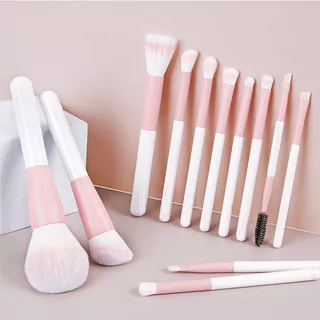 Cangzhou novato claro céu 12 conjunto de maquiagem conjunto completo escova macia sombra pó escova cor recomendado Blush