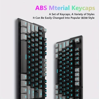 Kit De Teclas Transparentes Mecânicas Para Teclado De Jogos , Letras De Camada Adequadas A Maioria Das 61/64/66/68/84/87
