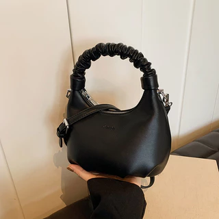 Moda feminina bolsa de ombro bolsa mensageiro, bolsa de mão Casual All-Match nuvem nas axilas