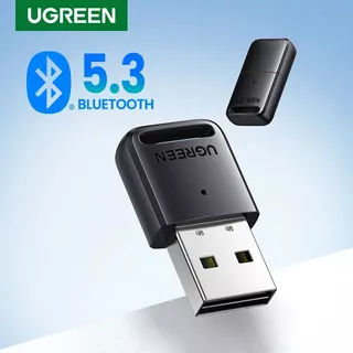 UGREEN USB Bluetooth 5.3 Dongle Adaptador Para PC Alto-Falante Mouse Sem Fio Música Receptor De Áudio Transmissor aptx