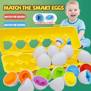 Brinquedos De Inteligência Infantil , Combinação De Quebra-Cabeça De Mão Pequena , Inteligentes De Forma Ovo