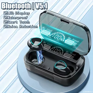 Novo Tws M10 Fones De Ouvido Bluetooth Fone Sem Fio Com Microfone 9D Hifi Som Estéreo Música Esportes À Prova D
