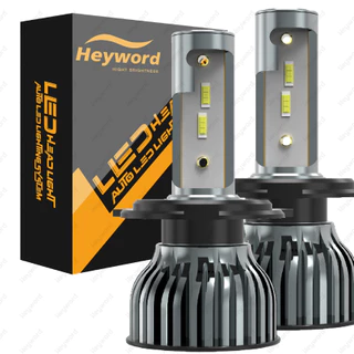 Farol LED para carro H7 H1 H3 H4 H11 9005 9012 Destaque concentrado 3.000k 4300k 6.000k 8.000k Quatro cores opcionais fa