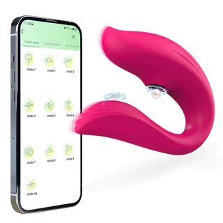Vibrador Para Prazer Dos Casais : Recarregável De Ponto G Com Penetração , Aplicativo E Brinquedos Sexuais Controle Remo