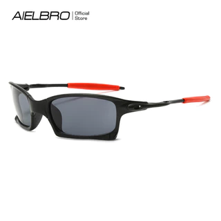 AIELBRO Homem Mulheres Óculos De Sol UV400 Ciclismo Sombrinha Surf MTB Bicicleta De Estrada Equitação À Prova De Vento A