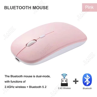 Mouse Sem Fio Bluetooth 2.4 Ghz 2 Em 1 Cancelamento De Ruído De Carregamento Automático Para Laptop MAC