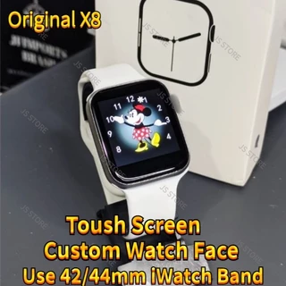IWO 13 Max X8 Smartwatch Bluetooth Chamada Cronômetro monitor de frequência cardíaca Relógio Inteligente Para Android iP
