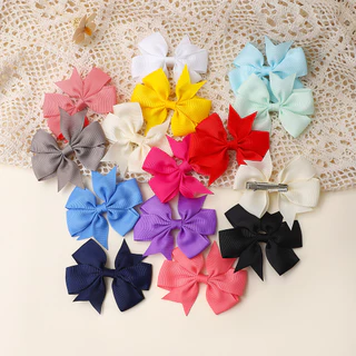 20 Pçs Acessórios De Cabelo Das Crianças Fita Com Nervuras Fishtail Arco Grampo Meninas Faixa De Couro Cordão Headwear