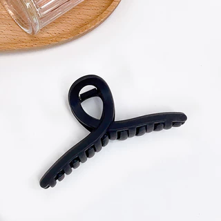 Coreia coreia preto grampos de cabelo grampos de cabelo doce menina cabeça traseira tubarão clipes acessórios para o cab