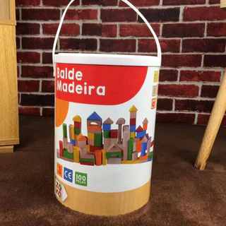Blocos De Construção De Madeira Para Crianças , Partículas Montadas , Brinquedos Educativos Bebês , Educação Precoce , I