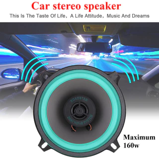 Alto-Falante Coaxial Estéreo Redondo De 2 Vias De 6.5 Polegadas HiFi Bidirecional Para Carro , A Potência Máxima É 160 W