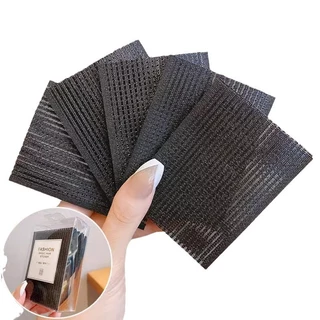 Menina franja adesivos de cabelo pegajoso Velcro cabeça adesivos de cabelo cabeça adesivos preguiçoso arrumado cabelo fe