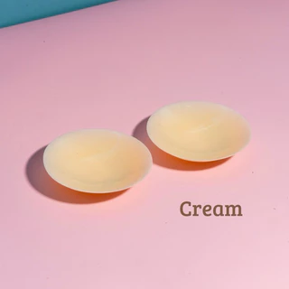 Capas De Silicone Para Mamilos/Adesivos Seios Invisíveis , Que São Apenas 0.3 Mm De Espessura E Em Cores Cremosas , Com