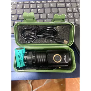 mini Lanterna LED Para Acampamento Ao Ar Livre , 3500 Lúmens , USB , Recarregável , Holofote De Trabalho