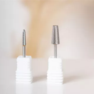2 Pçs Carboneto De Tungstênio Prego Broca 3/32 " Rotativo Manicure Cortadores Bits Para Acessórios Remoção Gel em Oferta na Shopee