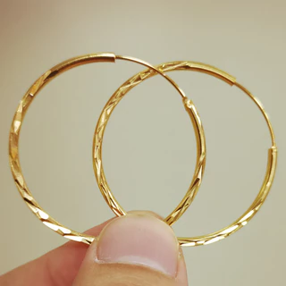 Conjunto de 2 peças novo estilo feminino diário festa diâmetro 1.4-Polegada anel grande estilo colisão geométrica senhor