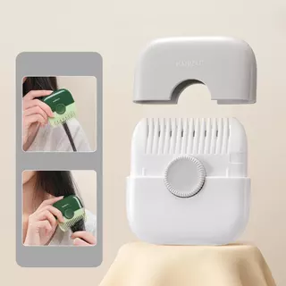 Cortador de cabelo dois em um, pente portátil para corte de cabelo, franja, corte de cauda, pente aparador de corte de c