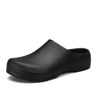 Homens mulheres sapatos de jardim metade chinelos sandálias asiáticas chinelos de uma peça baixo-Top capa pé EVA