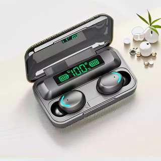 F9 Tws Sem Fio Bluetooth Fone De Ouvido Redução Ruído Alta Fidelidade Som Estéreo Música Com Microfone Para Smartphones