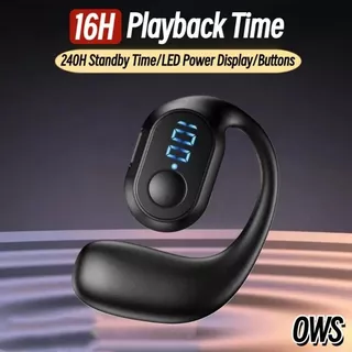 Novo Sem Fio Bluetooth 5.3 Fone De Ouvido Único Tampões Ultra Longa Vida Útil Da Bateria Negócios Esportes Fones Com Mic