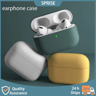 SPRISE Silicone Líquido Para AirPods 3 Case Com Chaveiro Bluetooth Fone De Ouvido Capa Protetora