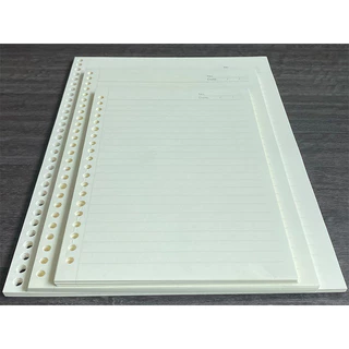 Caderno De Folhas Soltas A4 A5 Recarregável Em Branco/Linha/Grade/Cornell Interno Agenda Planejador Bujo Suprimentos Esc