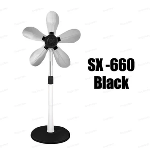Ventilador Vertical de 5 lâminas Ventilador de piso elétrico portátil de alto vento Ventilador elétrico padrão ajustável