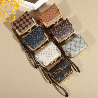 Coreano genuíno coreano couro genuíno elegante moda senhoras carteira bonito carteira moeda bolsa