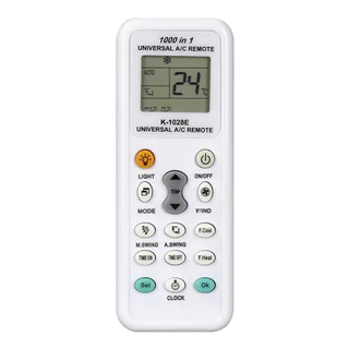 Controle Remoto Universal A/C 1000 Em 1 , Ar Condicionado Sem Fio , AC Digital LCD K-1028E