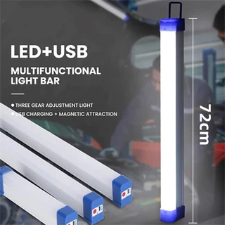 Luz Recarregável De Poupança De Energia 200W LED USB Lâmpada Externa E Interna De Emergência