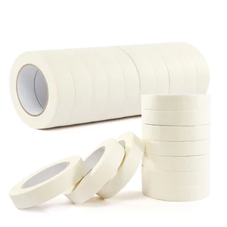 6 Rolos De Fita Adesiva De 2.4 Cm , Papel Branco